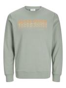 Jack & Jones Jjtex sweat crew neck olijf