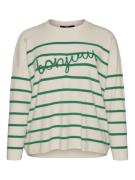 Vero Moda vmaria bonjour ls o-neck pullover g 10322312 bosphorus