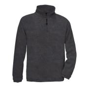 B and C Unisex highlander+ quarter zip fleece top voor volwassenen