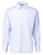 Eton Semi solid effect dobby shirt lange mouw overhemden 100013824