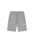 Malelions Sport logo shorts grey ms1-ss25-15-200