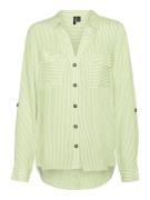 Vero Moda Vmbumpy ls shirt new wvn ga noos lime