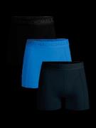 Muchachomalo Men 3-pack boxer shorts microf black/blue heren boxers