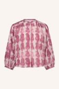 By-Bar Amsterdam becky merlot blouse 25112062 128 merlot print