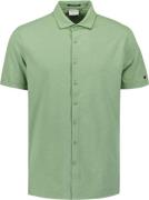 No Excess Shirt short sleeve slub jersey stre green