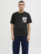 Jack & Jones Jorsplit aop pocket tee ss crew nec