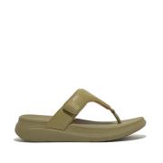 FitFlop F-mode go adjustable flatform toe-post sandals