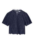 Summum Short sleeve top lace 2s3255-12182