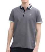 Tom Tailor Fine striped pique polo