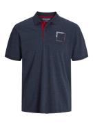 Jack & Jones Jjverner polo ss navy