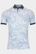 Baileys Polo korte mouw poloshirt 2-tone pique,all ov 515226/63