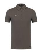 Morse code Alpha 1 pique polo met korte mouwen