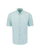 No Excess 27480321sn shirt short sleeve solid with linen