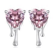 Mijn bedels Heart studs dripping in love