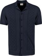 No Excess Pullover short sleeve full button p night