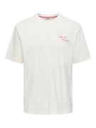 Only & Sons onsmilo sketch rlx coast ss tee cs 22035271 cloud dancer s...