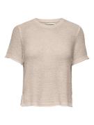 Only Onlsunny ss pullover nca knt beige