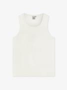 Law of the sea loop ribbed tanktop 10215 901 coconut milk