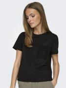 Jacqueline de Yong Jdyselma s/s crochet pocket top jrs