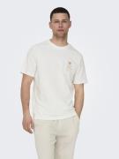 Only & Sons Onsmanuel life reg ss desert tee cs