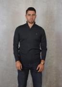 Lyle and Scott Tonal eagle merino quarter zip jumper