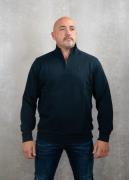 Lyle and Scott Tonal eagle quarter zip sweat