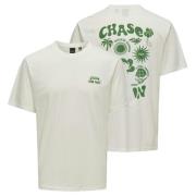 Only & Sons onsmace life rlx funny ss tee 22029465 cloud dancer