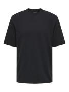 Only & Sons onsmoab life rlx ss tee 22029478 jet black