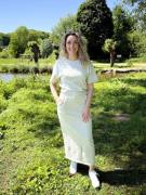 Nukus Nks10018 21 maartje skirt scuba light grey