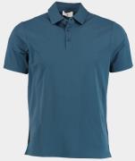 Bos Bright Blue Polo korte mouw polo technisch 2915425/215 denim
