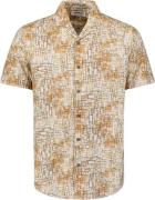 No Excess Shirt short sleeve revers collar al yellow