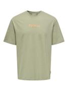 Only & Sons onsluis palm rlx ss tee cs 22035584 laurel oak
