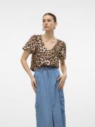 Vero Moda Vmeasy joy v-neck ss blouse wvn ga