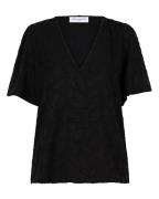 Lofty Manner Top korte mouw qf12 rosa