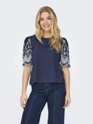 Jacqueline de Yong Jdyoma broderie anglaise top jrs