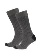 Dutch Dandies Basic grey sokken