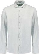No Excess Shirt jersey melange stretch chalk
