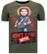 Local Fanatic T-shirt bloody chucky angry print
