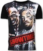 Local Fanatic Showtime digital rhinestone t-shirt