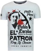 Local Fanatic El patron pablo rhinestone t-shirt