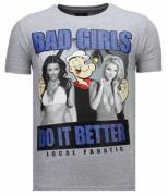 Local Fanatic Bad girls do it better rhinestone t-shirt