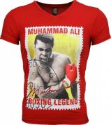 Local Fanatic T-shirt muhammad ali zegel print