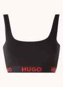 HUGO BOSS Sport bh met light support en logoband