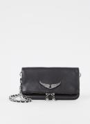 Zadig&Voltaire Rock Nano Swing clutch van leer