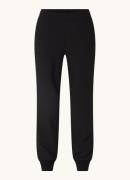 Co'Couture Mid waist tapered fit pantalon met stretch