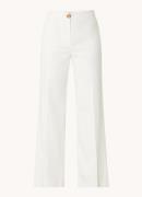 L.K.Bennett Ami high waist flared fit pantalon met steekzakken