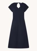 Penn & Ink Midi jurk met V-hals