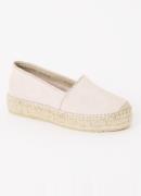 Dune London Genivee espadrille van suède