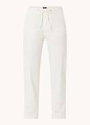 HUGO BOSS Tapata high waist straight fit cropped pantalon met steekzak...