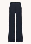 Studio Anneloes Cilou high waist straight fit pantalon van travelstof